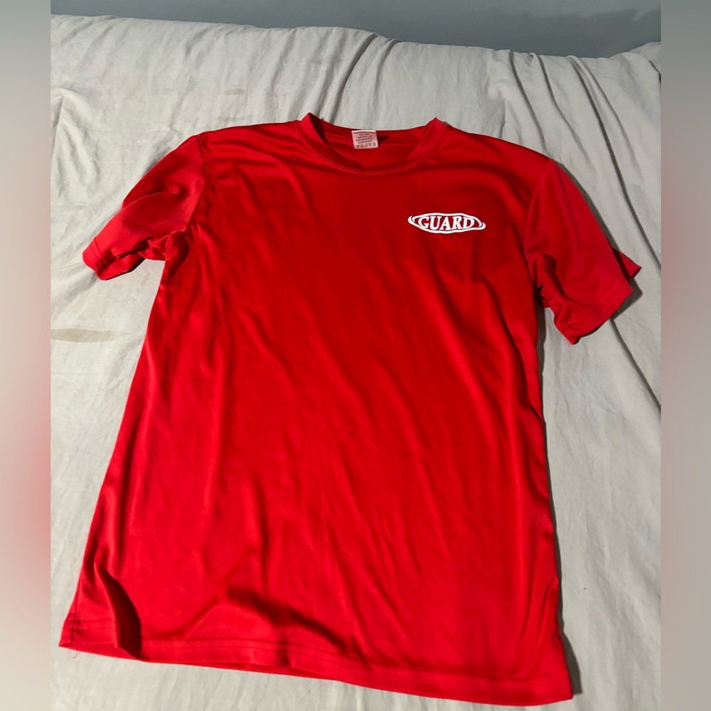 lifeguard dry-fit tshirt